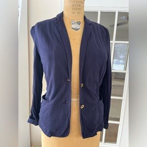 Size M soft cotton blazer by J crew